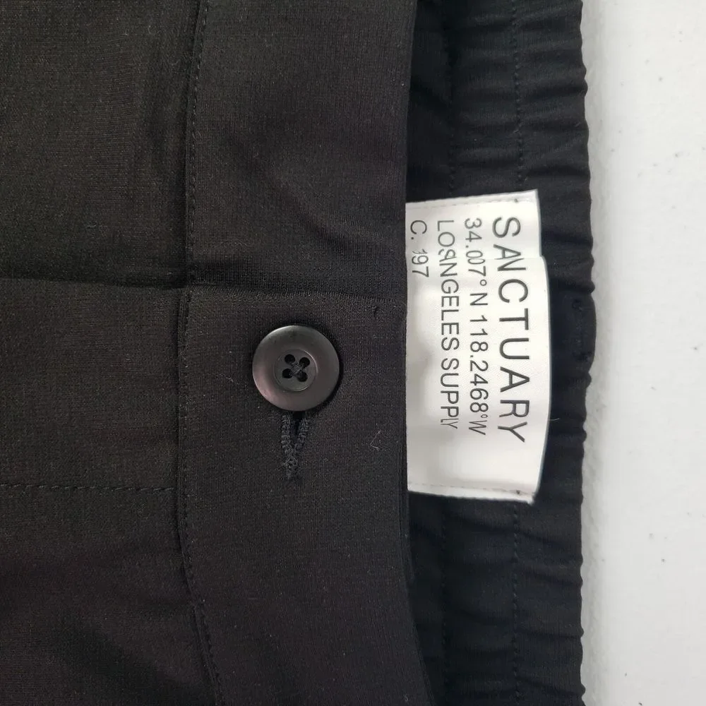 Sanctuary Men's Slim-Fit Pants Size XXL Active Trouser Black NWT - Picture 6 of 14